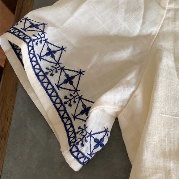 Babydoll embroidered top - Picture 3 of 8